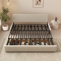 Nordisches Modulares Sofa-Set Ausziehbares Schlafsofa Hochdichter Schwamm Flanell Elastisches Bürosofa Modernes Klappbares Dreisitzer-Sofa