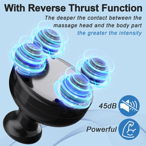 Miglior Vendita 2025: Pistola Massaggiante Elettrica Portatile per Tessuti Profondi con 4 Testine Incluse - Product Image 3