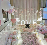 Letrero SKYSEEN de Letras Marquesina Iluminadas Personalizadas y Románticas con Bombillas y Marco de Metal para Propuestas, Bodas y Ambiente Festivo