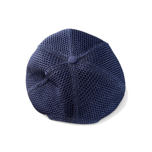Casquette de baseball en maille double couche <span class=keywords><strong>bleu</strong></span> <span class=keywords><strong>marine</strong></span> avec logo personnalisé, unisexe, respirante, réglable, pour le sport et les activités de plein air - Product Image 4
