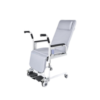 Chaise de transfert pour thérapie de réadaptation légère et durable, approuvée CE ISO, avec élévateur de patient et roues médicales silencieuses