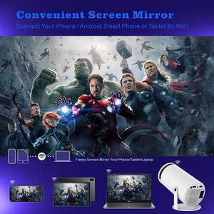 Máy chiếu Mini di động hy300 rk3326 máy chiếu thông minh Android 5G Wifi 1 + 8GB 4k rạp hát tại nhà máy chiếu Giáo Dục Văn phòng kinh doanh - Product Image 4