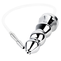 FRRK Plug anal à perles longues avec tube urétral en silicone, masseur de prostate, sonde anale, plug anal, jouets sexuels BDSM, boutique dropshipping