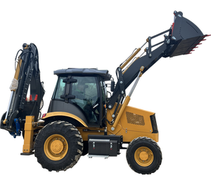 Airman Excavadora de ruedas China Retroexcavadora Euro 5 Changchai Motor 4ton Peso operativo Eaton Cilindro hidráulico 1 año - Product Image 6