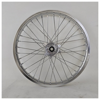 Ensemble de roues Full Silver Fit Ultra Bee 21 18 pour vélo électrique tout-terrain, roues de dirt bike