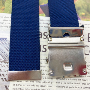 Đai Vải Cotton Polyester Dệt Màu Đen 3.8Cm Đai Chiến Thuật Cho Nam Nữ - Product Image 4