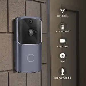 2019 새로운 무선 인터폰 초인종 스마트 보안 도어 벨 720P 홈 보안 카메라
