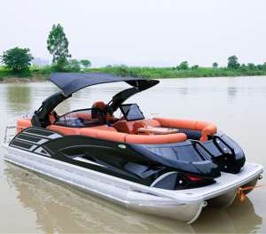 Kinocean 2025 Luxe Sportjacht High-Performance 7M Pontonboot Voor Kustregatta 'S Jetskiën Sightseeing Cruises - Product Image 1