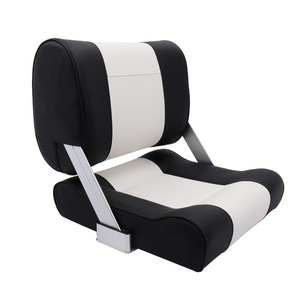 Asiento de Conducción de Lujo de Aleación de Aluminio para Yates, Barcos de Pesca, Botes Inflables - Accesorios de Asientos Marinos Resistentes a las Ondas - Product Image 1