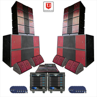 Système audio T.I Pro Audio 2 voies, double haut-parleur 12 pouces Pro-212, enceinte rigide, son puissant, étanche, contreplaqué de bouleau, 1200W