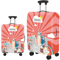 Housse de protection personnalisée pour valise de voyage en Spandex, pour l'extérieur