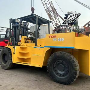 รถยก TCM FD250Z 25 ตัน รถยกมือสองจากญี่ปุ่น 25 ตัน เครื่องยนต์ Isuzu 6BG1 รถยกใช้แล้ว รถยกใช้น้ำมันเชื้อเพลิง 3000 มม. 25000 กก. - Product Image 3