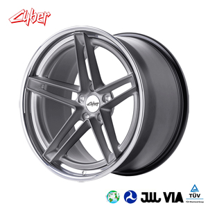 Rines Forjados Personalizados HR E G-Code de 2 Piezas para Autos Deportivos, de 16-24 Pulgadas, para <span class=keywords><strong>Ford</strong></span> <span class=keywords><strong>Mustang</strong></span>, Benz, BMW, Audi, Porsche, Dodge, Cadillac - Product Image 1