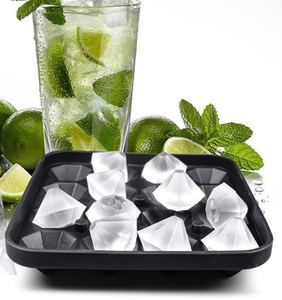 16-Kim Cương Silicone Ice Box Tái Sử Dụng Thân Thiện Với Môi Cấp Thực Phẩm An Toàn Ice Khuôn Đối Với Trang Chủ Tự Làm Ice Cream Làm Bền Vững 3D - Product Image 6