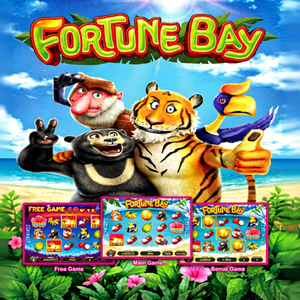 แผงวงจรเกมอาร์เคดแนวตั้ง FORTUNE BAY รุ่นภาษาอังกฤษ ระบบเกมวิดีโอแบบอินเทอร์แอคทีฟสำหรับเครื่องเล่นเกม ปลั๊กแบบ US 12V - Product Image 1