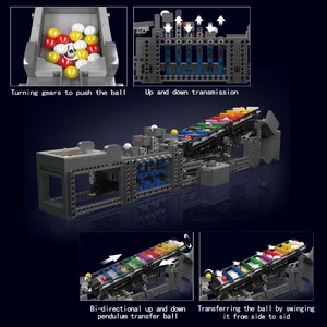 模具王26009彩虹步进器<span class=keywords><strong>2</strong></span> MOC创意组装积木ABS儿童教育汽车玩具 - Product Image 4