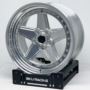 Jantes en alliage forgées en 2 parties BZY pour Mercedes Benz SL400 SL500 <span class=keywords><strong>SL600</strong></span> SL320 <span class=keywords><strong>R129</strong></span> R231 R232 S350 S500 SLK55 18 19 pouces 5x112 - Product Image 2