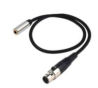 Vente en gros Prise mâle TRS 3.5mm vers câble audio femelle mini-XLR 3 broches
