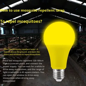 Bóng đèn LED đuổi muỗi ip33 chống nước chống bụi Bền ngoài trời đèn lỗi-zapping - Product Image 3