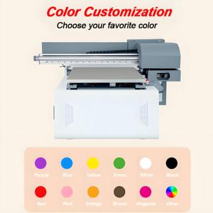 Refinecolor nâng cấp 6090 UV dtf máy in A1 máy in cho doanh nghiệp nhỏ hat các bản vá lỗi <span class=keywords><strong>PVC</strong></span> thẻ điện thoại trường hợp chai thủy tinh - Product Image 3