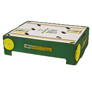 Kraft <span class=keywords><strong>carton</strong></span> sóng hiển thị các tông Trái cây đóng gói bao bì thực phẩm bơ hộp với biểu tượng tùy chỉnh cho các loại rau - Product Image 4