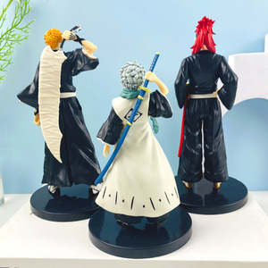 <span class=keywords><strong>Bleach</strong></span> Anime PVC Shinigami figuras Toshiro HItsugaya Kurosaki <span class=keywords><strong>Ichigo</strong></span> periférico juguete muñeca modelo coche adornos - Product Image 2
