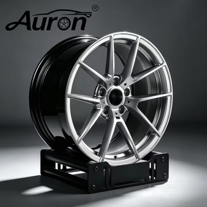 Rueda de Aleación Auron Multi Spoke 5.5x15 Negro Mate de Una Pieza Fundida para Autos de Pasajeros, Ruedas Tesla Benz - Product Image 4