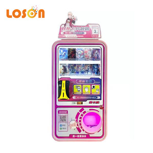 Dispensador que funciona con monedas Cápsula de doble capa Mall <span class=keywords><strong>Mini</strong></span> Kids Toy Gashapon Máquina expendedora 75-100mm <span class=keywords><strong>Arcade</strong></span> Gaming - Product Image 2
