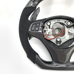 Volant personnalisé en fibre de carbone véritable pour E90/E92/335i, pièces automobiles personnalisées de nouvelle marque - Product Image 3