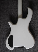 Weifang Rebon 4 cordes sans tête couette érable guitare basse électrique de couleur verte