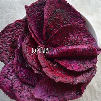 Bulk Suikervrij Zacht Gedroogd Ad 0.7Mm Plak Rood Dragon Fruit Lenig Zoet Gezond 100% Natuurlijk Prebioticum Gemaakt In Vietnam