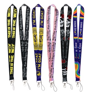 Vente en gros <span class=keywords><strong>de</strong></span> l'usine Longes ouvertes OEM vierges Sublimation Polyester Nylon Logo <span class=keywords><strong>personnalisé</strong></span> imprimé Breakaway 90cm Eco-Friendly Phcase - Product Image 2