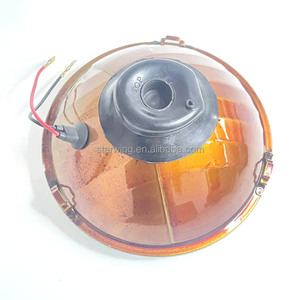 Nuevo producto de Metal de cristal redondo de 7 pulgadas con estacionamiento T10 6014/6024 Faro de haz semisellado para accesorios de coche de camión Tractor - Product Image 2