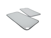 Protector de Pantalla de Vidrio Transparente HD Reciclable de Grado AAA para Teléfono Móvil 15 16 17 Pro, Cobertura Total, Película Templada