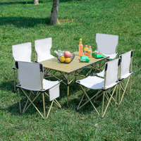 Table de camping portable moderne design pliable fer étanche pour les pique-niques de plage en plein air pour l'entrepôt hôtel parc villa utilisation