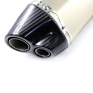 Nouveau système d'échappement double pour moto Yamaha XJR en fibre de carbone 51 mm 60 mm, échappement arrière, silencieux - Product Image 3