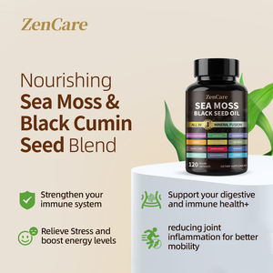 อาหารเสริมสมุนไพรแคปซูลดิบมอสทะเลมอสเมล็ดสีดำแคปซูล Ashwagandha มังสวิรัติ00 - Product Image 3