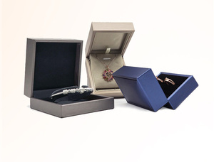 גבוה תכשיטים פו עור טבעת עגיל צמיד עגיל יוקרה מותאם אישית - Product Image 5