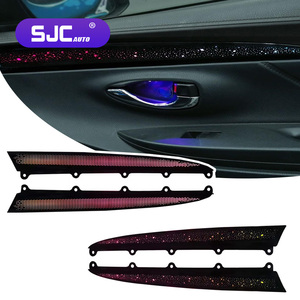 ไฟสร้างบรรยากาศในรถยนต์ SJC บาร์ไฟ LED 12V สำหรับโตโยต้า2014-2022 <span class=keywords><strong>Vios</strong></span> /yaris/yaris L ท้องฟ้าเต็มไปด้วยดวงดาวประดับไฟภายในรถยนต์ - Product Image 1