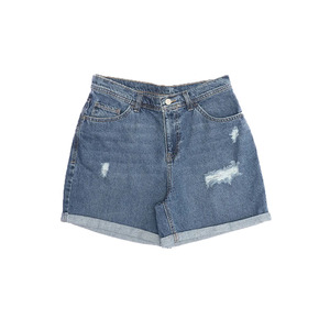 Shorts de Mezclilla Casuales para Mujer, Pantalones Cortos de Mezclilla Cómodos para el Verano, Producción de Ropa al por Mayor OEM Personalizada - Product Image 1