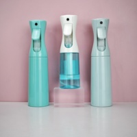 Bouteille pulvérisateur à gâchette en plastique fin pour salon de coiffure, vide, réutilisable, continue, 200 ml, 300 ml, 500 ml