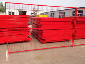 Activités de construction de clôture portative extérieure et clôture de sécurité Panneau de clôture temporaire <span class=keywords><strong>canadien</strong></span> galvanisé - Product Image 4