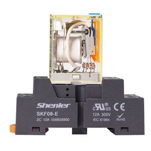 Shenler RKE2CO024LT + SKF08-E Relay Module Set 2 Cực 7A 24VDC LED Nút Kiểm Tra Thu Nhỏ Mục Đích Chung Relay Allen Bradely Auto - Product Image 3