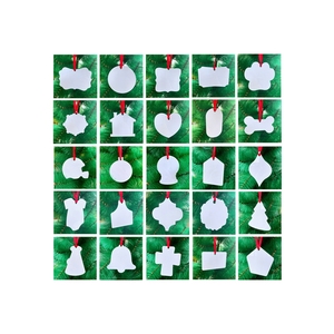 Rts mẫu miễn phí benelux Double Sided bóng trắng bauble trang trí nội thất bán buôn tùy chỉnh kim loại giáng sinh thăng hoa trang trí khoảng trống - Product Image 6