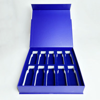 Boîte d'emballage de parfum en papier de qualité supérieure personnalisée de luxe Boîte d'emballage de magnétisme pour cosmétiques de luxe