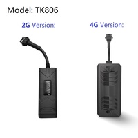 TKSTAR 2G 4G TK806 Pelacak GPS Pemutus Bahan Bakar Jarak Jauh dengan Deteksi ACC Pelacakan Multi Kendaraan untuk Pelacakan Mobil Aplikasi Gratis PC