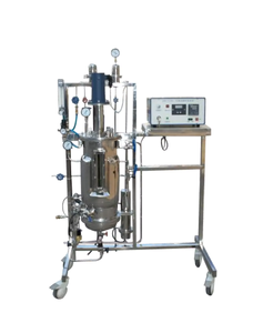 Hervidor de Reacción Industrial de 10L-20000L |   Fermentador Agitado Semiautomático con Motor para Recipientes a Presión |   Estándar GMP CIP/SIP - Product Image 1