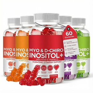 Compléments de fertilité pour femmes Siroad avec équilibre hormonal Myo-inositol Bonbons gélifiés 5g 2 vitamines prénatales Durée de conservation de 24 mois - Product Image 1