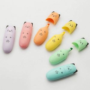 Custom Cute Mini <b>Multi</b> <b>Colored</b> Pastel Highlighters Schools Stationery Highlighter <b>Pen</b> - Product Image 3