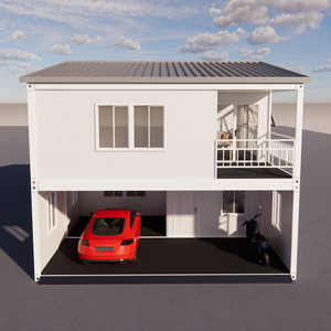 Maison préfabriquée à toit en pente, mini-maison, maison démontable, maisons modulaires, salle de bain, toilettes, garage, kiosque, dortoir - Product Image 2